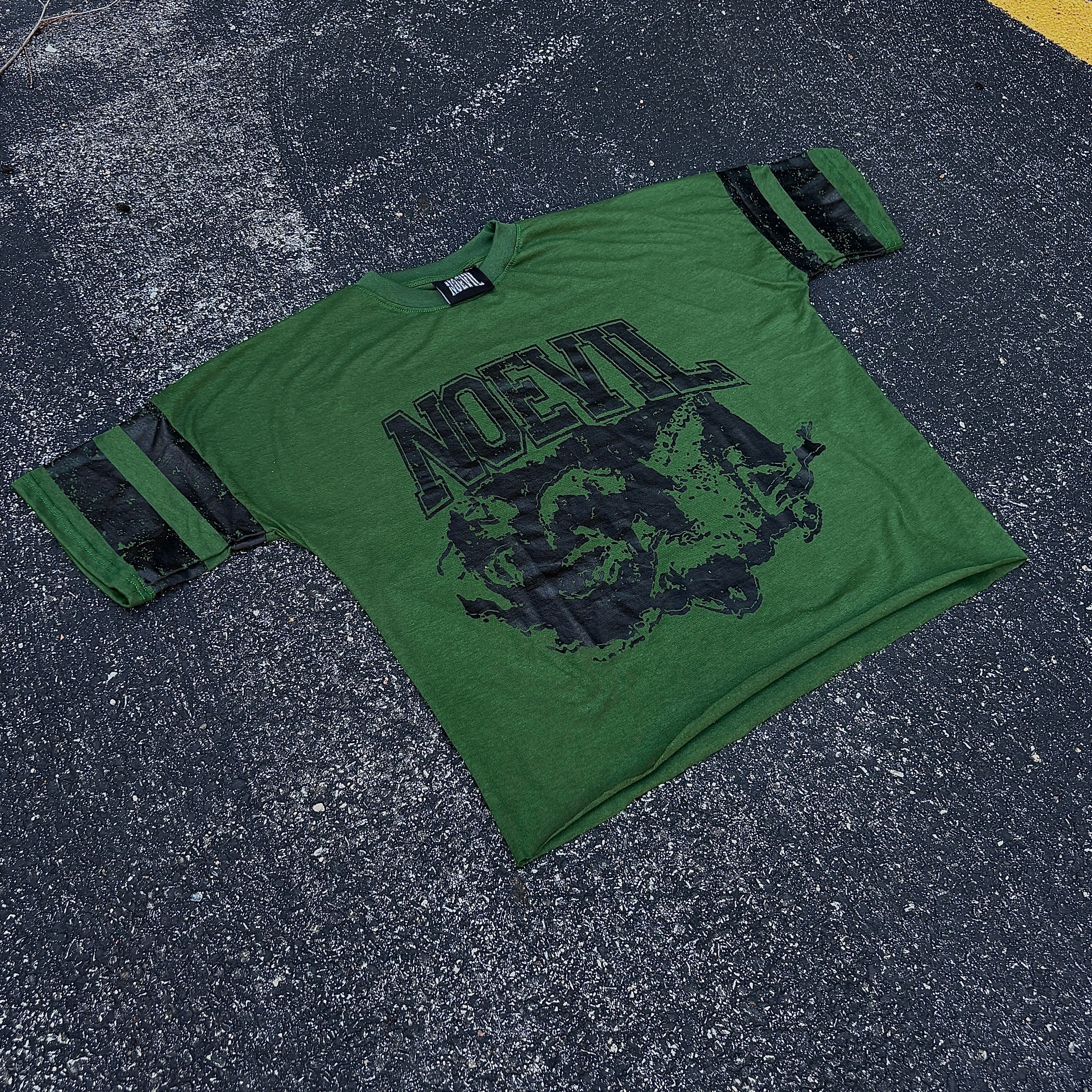 ‘SPLIT PERSONALITY’ ARMY GREEN T-Shirt