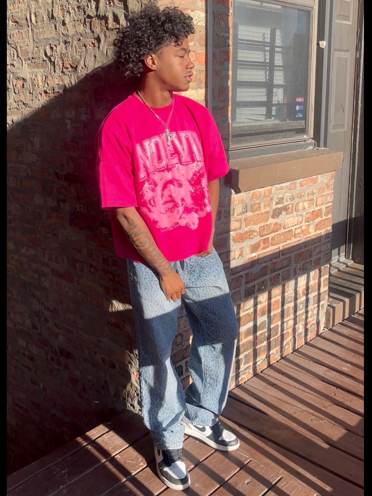 ‘SPLIT PERSONALITY’ T-Shirt PINK