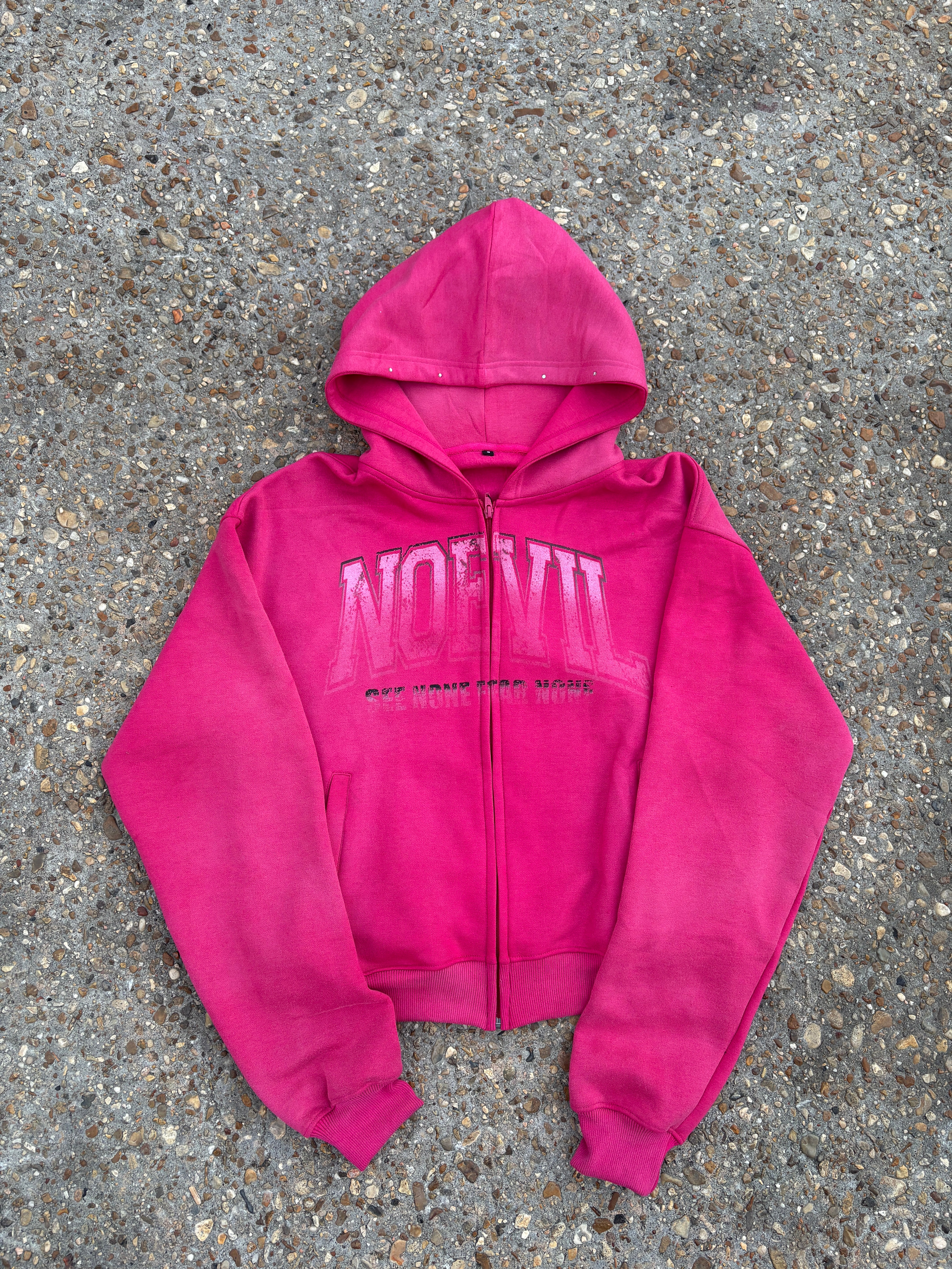 NOEVIL Zip-Up Pink