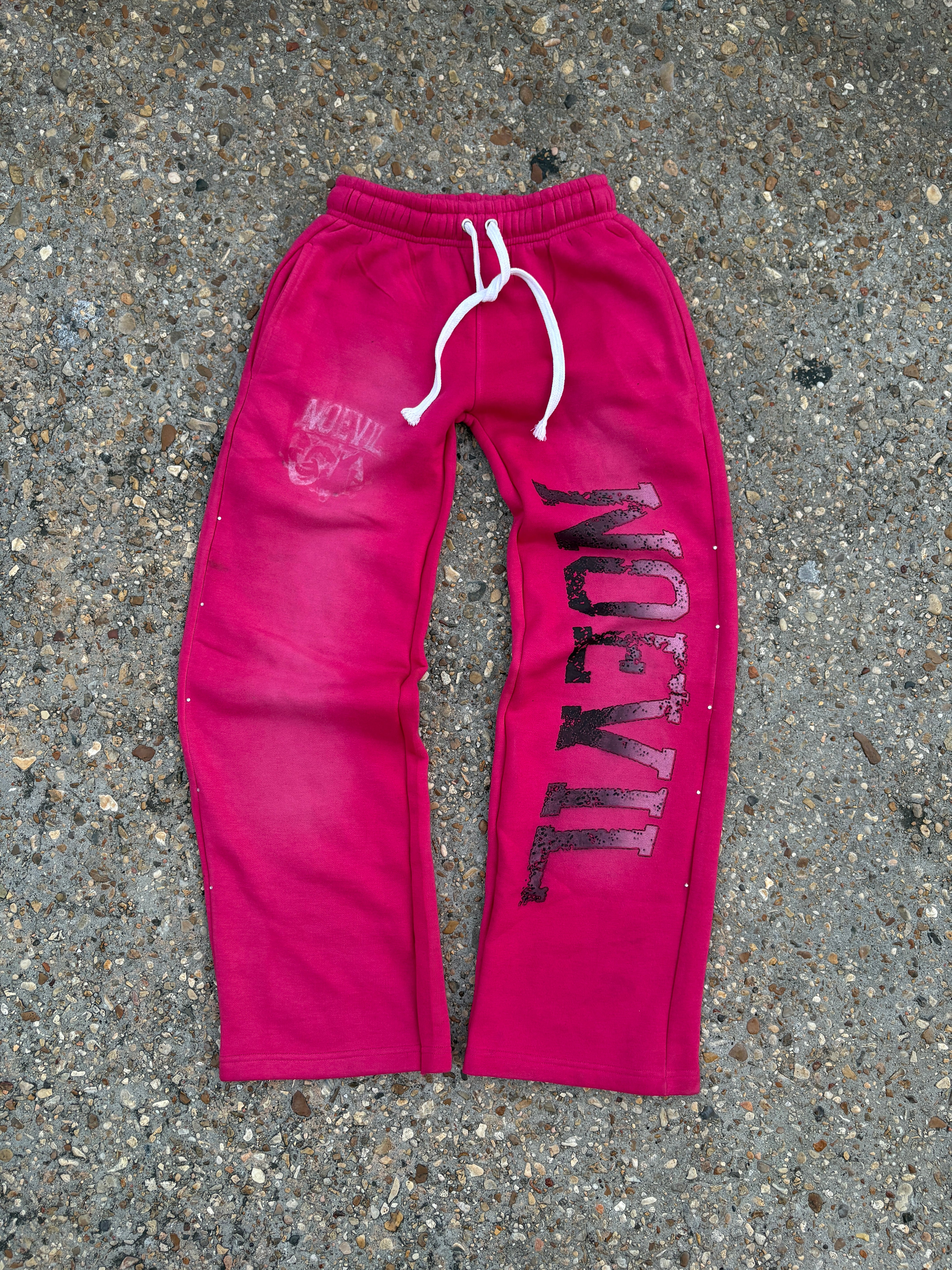 NOEVIL Sweatpants Pink