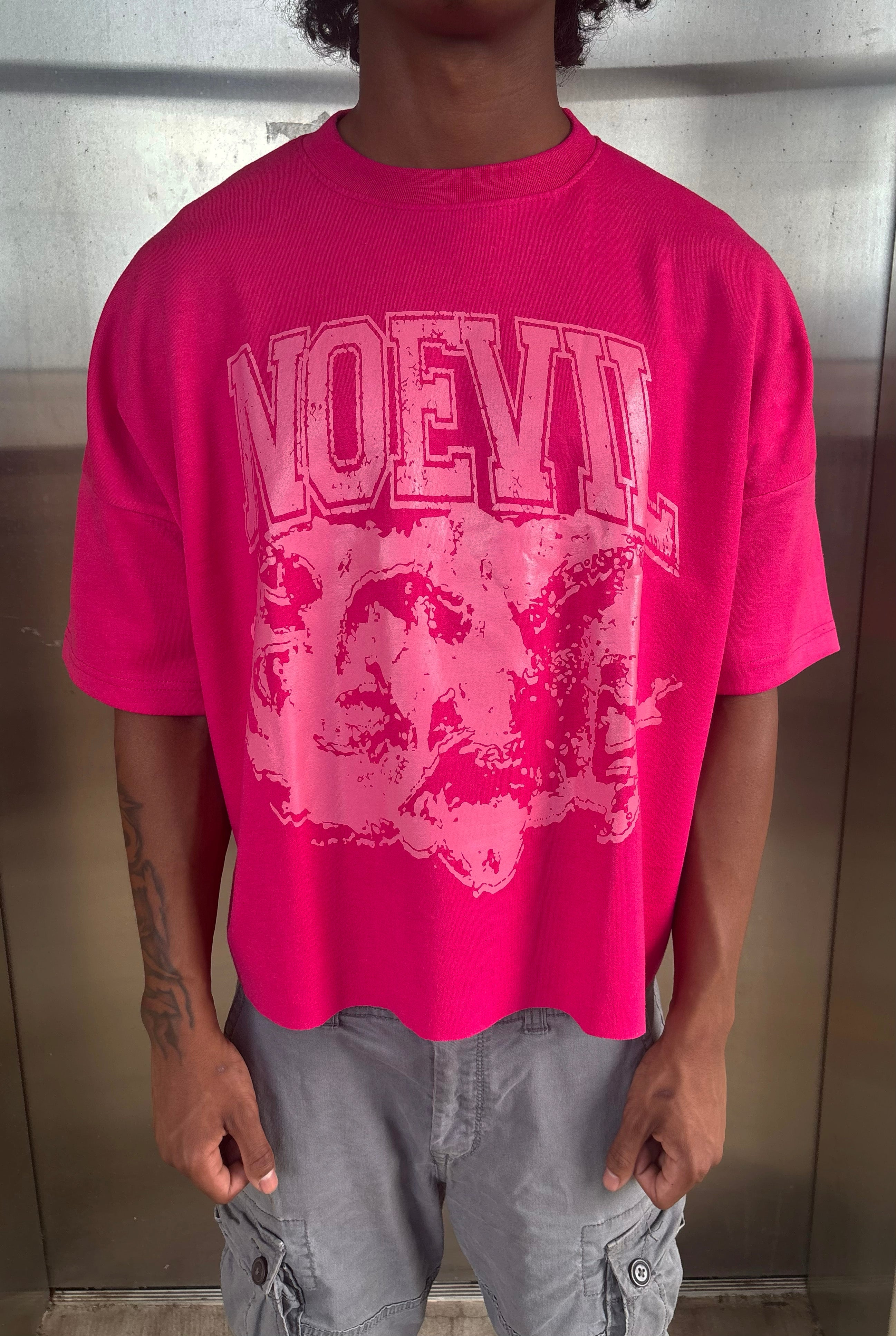 ‘SPLIT PERSONALITY’ T-Shirt PINK